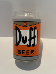 Duff beer can glass